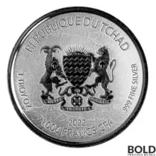 2022 Silver 1 oz Chad KEK Prooflike