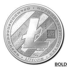 2020 Chad Crypto Series "Litecoin" 1 oz Silver BU