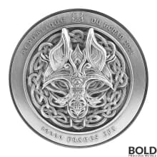 2021 Chad The Binding of Fenrir 2 oz Silver HR Proof