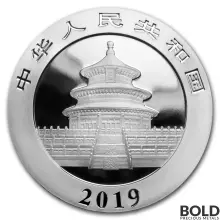 2019 Silver 30 g China Panda