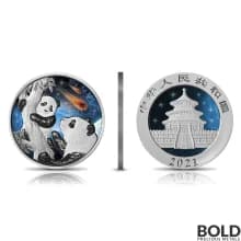 2021 Glowing Galaxy III China Panda 30 g Silver