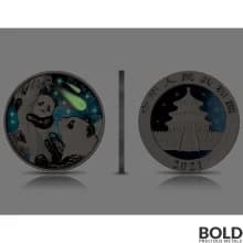2021 Glowing Galaxy III China Panda 30 g Silver