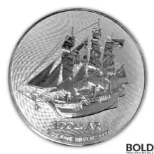 2023 Cook Islands Bounty 1 oz Silver BU