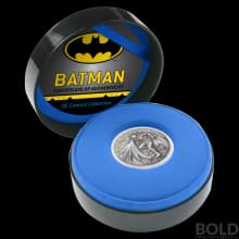 2021 Cook Islands Batman 2 oz Silver Antiqued