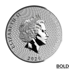 2020 Cook Islands Bounty 1 kilo Silver BU