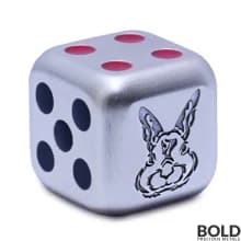 2023 Silver 1 oz Fiji Rabbit Dice Coin