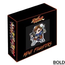 2021 Fiji Street Fighter Mini-Fighters Chun-Li 1 oz Silver Proof