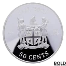 2021 Fiji Street Fighter II M Bison 1 oz Silver Colored BU
