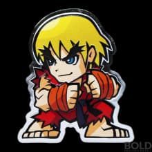 2021 Fiji Street Fighter Mini-Fighters Ken 1 oz Silver Proof