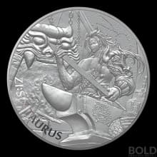 2021 South Korean Silver ZI:SIN Taurus BU - 1 oz