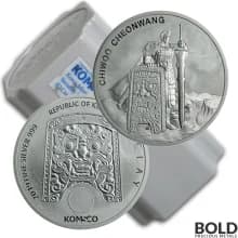 2019 South Korean Silver Chiwoo Cheonwang - 1 oz