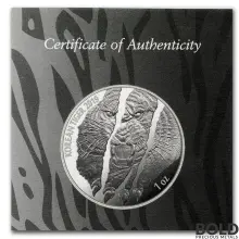 2019 South Korean Silver Tiger Proof - 1 oz