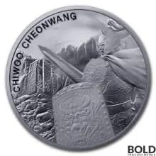 2020 South Korean Chiwoo Cheonwang Silver 1 oz BU