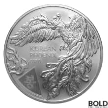 2020 South Korean Phoenix 1 oz Silver BU