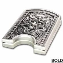 South Korea Chiwoo Doggaebi Shield Stacker 2 oz Silver