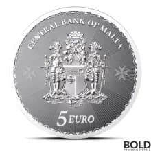 2024 1 oz Malta Maltese Cross Silver Coin (BU)