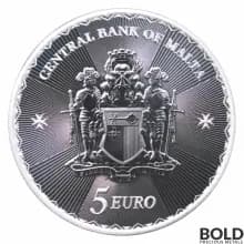2023 Silver 1 oz Malta: Maltese Cross Coin BU