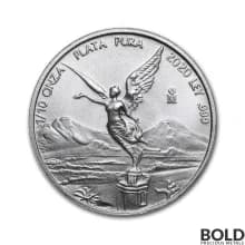 2020 Mexican Libertad 1/10 oz Silver BU