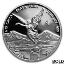 2020 Mexican Libertad 1/10 oz Silver Proof (In Capsule)