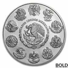2021 Mexican Libertad 1 oz Silver BU