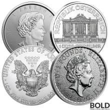 Silver 1 oz Government Issued Bullion Coin *Random Design*