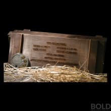 2021 Niue Gangsters Al Capone 2 oz Silver Antiqued UHR