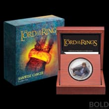 2021 Niue Lord Of The Rings Samwise Gamgee 1 oz Silver Proof