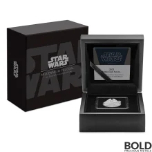 2021 Niue Star Wars Millennium Falcon Shaped 1 oz Silver Proof