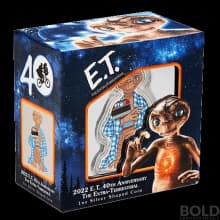 2022 Niue ET 40th Anniversary Shaped 1 oz Silver Proof