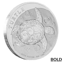 2022 Niue Hawksbill Turtle 1 oz Silver BU