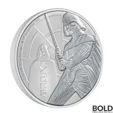 2022 Silver 1 oz Niue Star Wars: Darth Vader BU