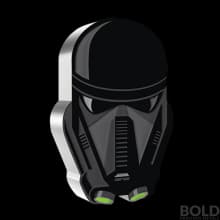 2022 Niue Star Wars Faces of the Empire: Death Trooper 1 oz Silver Proof