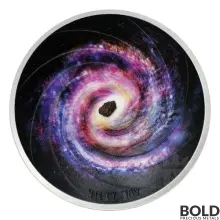 2022 Niue Universe: Milky Way 2 oz Silver UV Antiqued