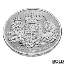 2022 Silver Great Britain Royal Arms - 1 oz