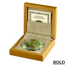 2023 Silver 2 oz Germania Niue Chameleon Color HR Coin