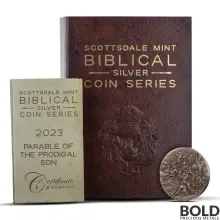 2023 2 oz Parable of the Prodigal Son Biblical Series Silver Coin