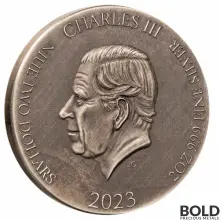 2023 2 oz The Tower of Babel Biblical Series Silver Coin