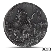 2023 2 oz Zechariah's Vision Biblical Series Silver Coin