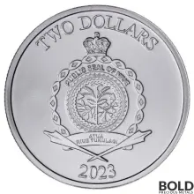 2023 Silver 1 oz Niue Roaring Lion BU