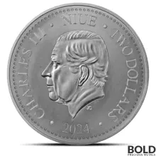 2024 1 oz Niue Phoenix Silver Coin (Prooflike)