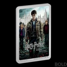 2021 Niue Harry Potter Poster Deathly Hallows Pt2 1 oz Silver Proof