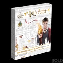 2021 Niue Harry Potter Poster Deathly Hallows Pt2 1 oz Silver Proof