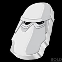 2021 Niue Star Wars Faces: Snowtrooper 1 oz Silver Proof