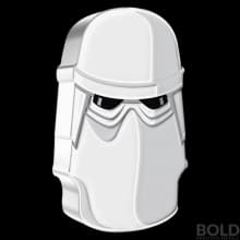 2021 Niue Star Wars Faces: Snowtrooper 1 oz Silver Proof