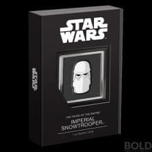2021 Niue Star Wars Faces: Snowtrooper 1 oz Silver Proof