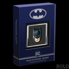 2022 Niue DC Comics Faces of Gotham: Batman 1 oz Silver Proof