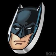 2022 Niue DC Comics Faces of Gotham: Batman 1 oz Silver Proof