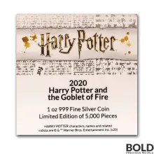2020 Niue Harry Potter Poster Goblet of Fire 1 oz Silver Proof