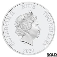 2020 Niue Star Wars Darth Vader 1 oz Silver BU