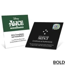 2021 Niue Alice In Wonderland: Tweedledee Tweedledum 1 oz Silver Proof